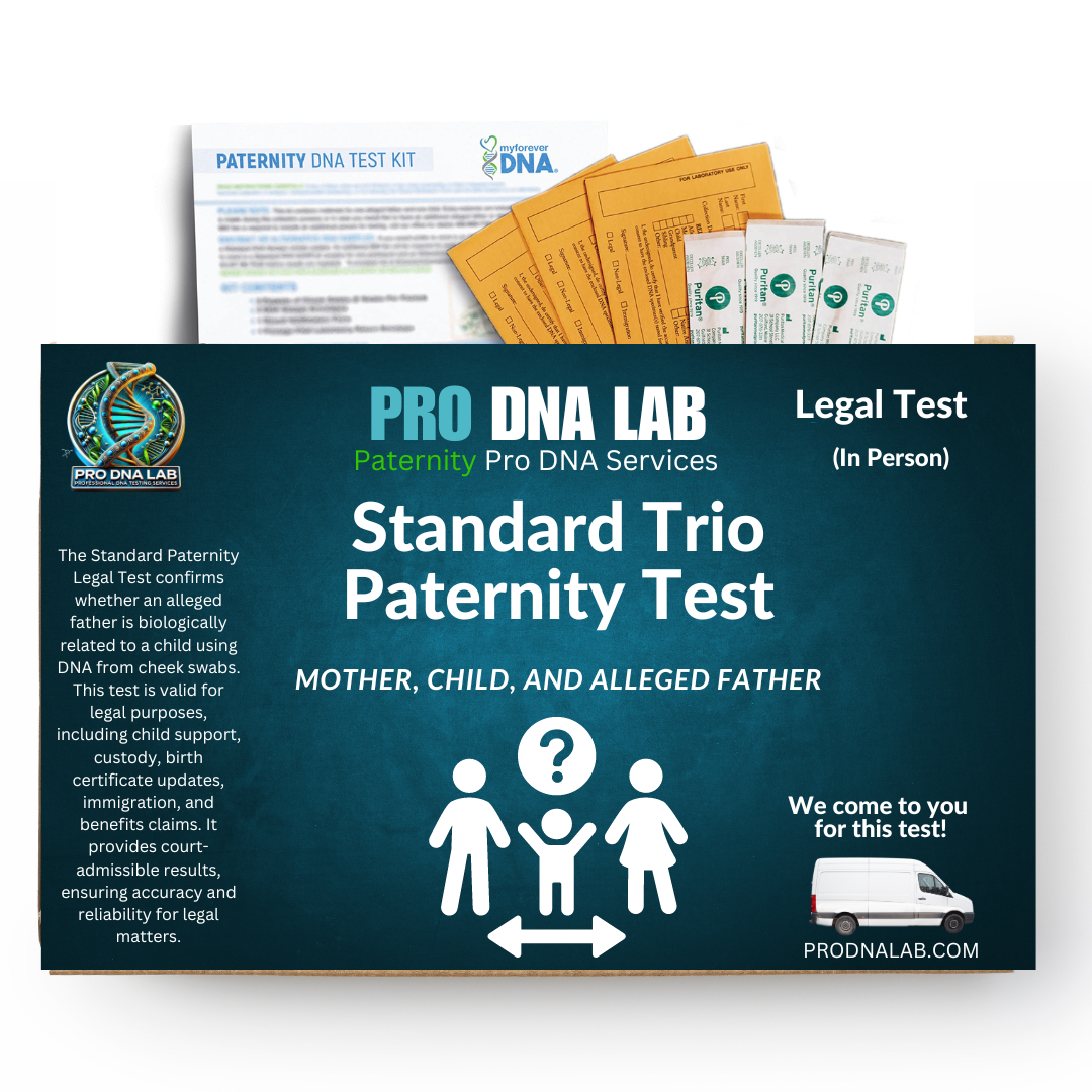 Standard Trio Paternity - Legal Test