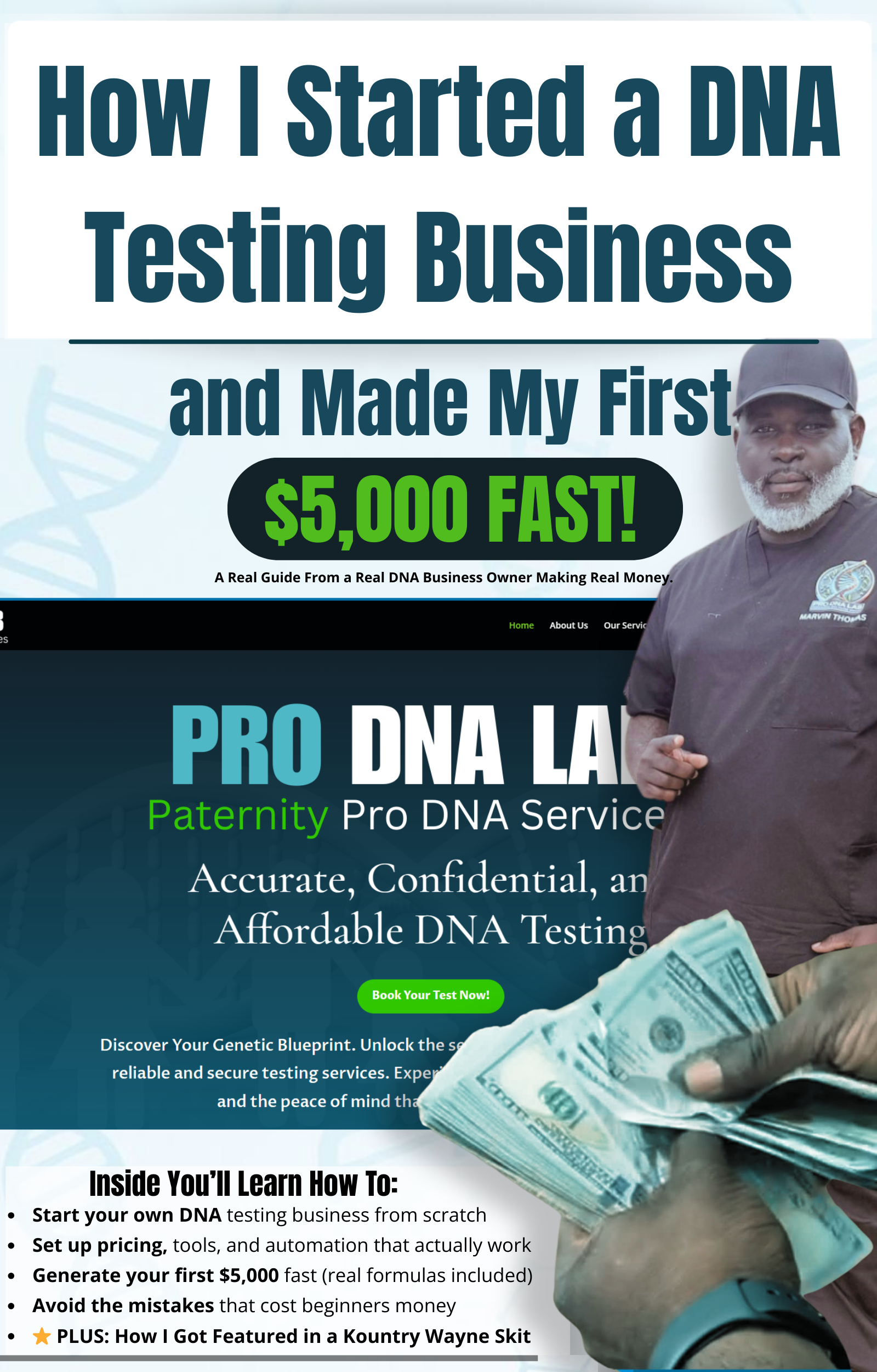 DNA Testing Blueprint Book Cover